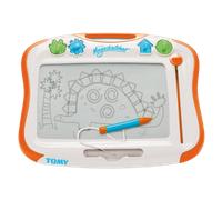 Megasketcher is The Tomy Official Classic Mess-Free doodling Tool Designed for Early Drawing Skills and Creativity Development. Large 45x35cm, 5-inch Screen for Increased Freedom of Movement