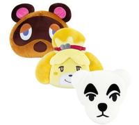 Tomy Mocchi Animal Crossing Plush Isabell KK Slider Tom Nook - 18cm - 3 PACK