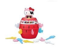 TOMY Pop Up Hello Kitty Game, Kids Action Game with Bows, Fun Family Guessing Game, Cute Hello Kitty Barrel Toy for Girls and Boys, Fast Turn-Taking Play for 2-4 Players, Ages 4+