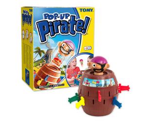 TOMY Pop Up Pirate Classic Children's Action Board Game, Family and Preschool...