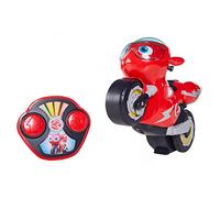 TOMY Ricky Zoom Remote Control Turbo Trick Ricky, Action Figures for Boys, Motorbike for Kids Performs Wheelies & 360 Degree Stunt Spins, Kids Motorbike Toys for 3 Year Old Boys and Girls +
