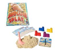TOMY Sandcastle Splat - The Sand Splatting, Castle Building Race Board Game - Suitable for 2-4 Players Ages 5+ Years Old