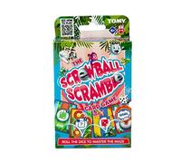 TOMY Screwball Scramble Mini Children's Preschool Action Board Game, TRAVEL EDITION, for Kids, 5, 6, 7, 8 and 9 Year Old Boys Girls, T73450, Multicoloured