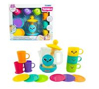 Tomy Toomies Bubble & Brew Tea Set, Deluxe Bath Set (13 Pieces)