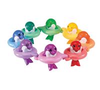 Tomy Toomies Rae Dolphins Bath Toy - 8 pcs