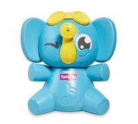 TOMY Toomies E72815C Sing & Squirt Squeezable Elephant Bath, Educational Musical Water Play, Sensory Toy for Boys and Girls, Suitable for Babies and Toddlers from 18 Months +, Multicoloured