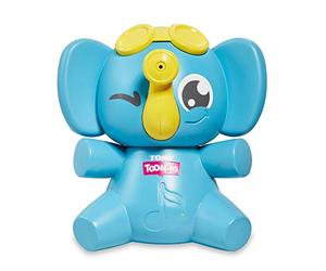 TOMY Toomies E72815C Sing & Squirt Squeezable Elephant Bath, Educational Musical Water Play, Sensory Toy for Boys and Girls, Suitable for Babies and Toddlers from 18 Months +, Multicoloured