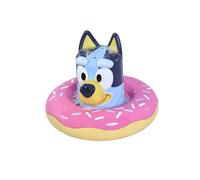 Toomies Bluey Splash and Float Bluey - Bath Toy Pourer Cup with Shower Holes and Water Wheel Toy Pool Ring - Sensory Water Toys - Officially Licensed Bluey Toys - Baby Bath Toys for +18 Months