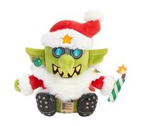 TOMY Warhammer Da Red Gobbo Plush, Collectable Soft Toy for Teens and Adults, Warhammer 40,000 Festive Goblin Figure, Grotmas Bomb Detail, Officially Licensed Gift, Ages 12+