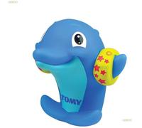 Tomy Water Whistler Floating Dolphin Bath Toy - Squirter for 18 Months+