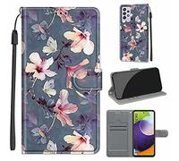 TOMYOU Case for Samsung Galaxy A52, Samsung Galaxy A52 / A52S 5G with Card Slot, Stand Function, Magnetic PU Leather Case, Samsung Galaxy A52 Case for Samsung Galaxy A52 4G/5G Flip Case