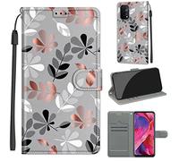 TOMYOU Premium Leather Flip Wallet Case with Magnetic Closure & Card Slots for Oppo A54 / A74 / A93 5G