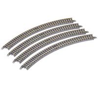 Tomytec 018551 4 45 Degree Curved in Gravel Bed