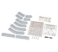 TomyTEC 910848 Tram Tracks, Basic Set Paving Stone