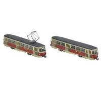 TomyTEC 977814 N Tram System, Dresden Tram, Type Tatra T4-B4 Track Gauge N