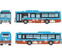 TOMYTEC The Bus Collection 341178 Let's Go at The Bus Colle 25 Yokohama City Transportation Station Hanging Red Brick Bus Diorama Supplies