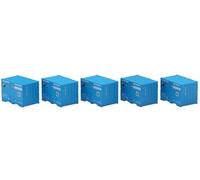 トーッッーンー (TOMYTEC) Tommy Tech - Private N Gauge Container U19A Nishio Oko, 5 Pack, 3313 Railway Model Supplies
