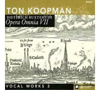 KOOPMAN TON - BUXTEHUDE OPERA OMNIA 7 - New CD - N4z