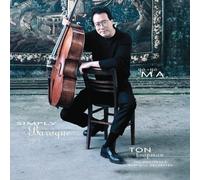 Ton Koopman : Yo-Yo Ma: Simply Baroque Vinyl 12" Album Coloured Vinyl 2 discs