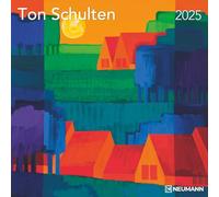 Ton Schulten 2025 - Wand-Kalender - Broschüren-Kalender - 30x30 - 30x60 geöffnet - Kunst-Kalender
