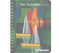 Ton Schulten 2026 - Diary - Buchkalender - Taschenkalender - Kunstkalender - 16,5x21,6: Diary