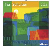 Ton Schulten 2026 - Wand-Kalender - Broschüren-Kalender - 30x30 - 30x60 geöffnet - Kunst-Kalender