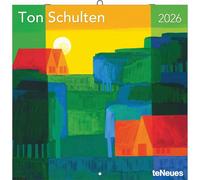 Ton Schulten 2026 - Wand-Kalender - Broschüren-Kalender - 30x30 - 30x60 geöffnet - Kunst-Kalender