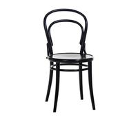 TON Ton no.14 chair Black stainedB123-New veneer seat