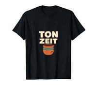 TON Zeit Keramikbecher für kreative Töpferpausen Design Value Graphic T-Shirt