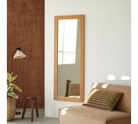 Tona - Solid teak full-length mirror 160x60 cm Natural