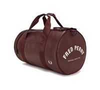 Tonal Classic Barrel Bag, male, Fred Perry, Weekend Bags, Red, ONE SIZE, Bags ONE SIZE