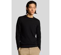 Lyle & Scott Tonal Superfine Sweater Black L Man