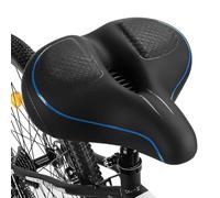 TONBUX Oversized Bike Seat for Men Women Comfort, Bicycle Seat Replacement with Wide Cushion, Breathable Waterproof Bike Saddle Pad, Universal Fit for Peloton/Exercise/Road/Cruiser/Mountain Bikes