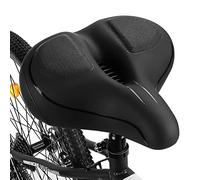 TONBUX Oversized Bike Seat for Men Women Comfort, Bicycle Seat Replacement with Wide Cushion, Breathable Waterproof Bike Saddle Pad, Universal Fit for Peloton/Exercise/Road/Cruiser/Mountain Bikes