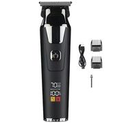 Tondeuse Cheveux | Rasoir De Électrique Sans Fil,Appareil Rechargeable Silencieux Avec Écran Numérique Pour Coiffure Maison Famille