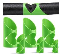 Tondiamo 6 Pcs Foam Pipe Cutter Tool, 6 Sizes Pipe Insulation Foam Water Tube Cutter Tool 5mm-22mm-28mm-40mm-46mm-53mm for Insulation in Homes, Industries and Commercial Places, Green