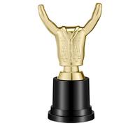 Tondiamo Small Trophy Celebrate The Top Award 6 Inch Tall Plastic MVP Funny Game Small Trophy and Awards for Employees Boss Custom Competition Gifts (Ugly Sweater)