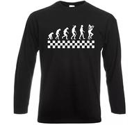 Tone 2 The Specials Reggae Ska Rude Evolution of Madness Men's Long Sleeve T-Shirts 70s 80s Top