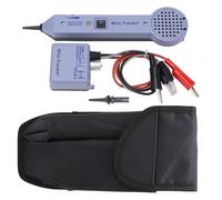 Tone and Probe Kit, Network Cable Tracing Tester Kit, 200EP High Accuracy Wire Tracer Circuit Tester Adjustable Induction Amplifier Cable Toner Detector for Cables and Wires Repair, Line Tracing