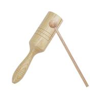 Tone Block Musical Instrument | Wooden Guiro Crow Sounder Percussion Instrument | Convenient Usage Boost Learning Potential, Educational Toy Latin Single Speaker Musical Toy for Adults