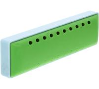 Tone Blues Harmonica 10-Hole Key of C, ABS Resin Body Portable Mouth Organ for Beginners & Professionals, Folk Jazz Rock Music