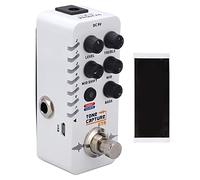 Tone Capture Guitar Pedal Single Intelligent Hearing Effector Instrument Accessories M701 Dynamic Compensation Multi Stage IR Model 7 Preset Storage Shiny Metal White