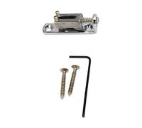 Tone Electric Guitar Bridge Providing Bright Sound Metal Texture for Rock Blues and Various Genres Adjustable Bridge