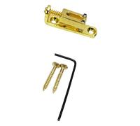 Tone Electric Guitar Bridge Providing Bright Sound Metal Texture for Rock Blues and Various Genres Adjustable Bridge