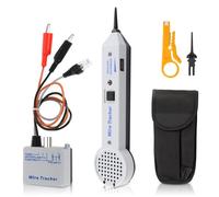 Tone Generator Kit, 200EP Wire Tracer Circuit Tester, Tone Tracing Probe Kit, Accuracy Cable Tester, Line Finder,Inductive Amplifier, Probe Kit with Adjustable Volume for Network Cable Collation