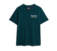 Tone-on-tone logo t-shirt Superdry Venue Vert 2XL