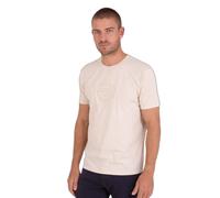 Tone-on-Tone Marked T-Shirt Camberabero Beige 3XL