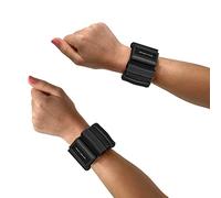 Tone-y-Bands Cardio Wrist Weight for Arm Toning, 2 lb, Large, Black