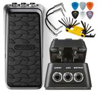 Tonebird Dunlop DVP4 Volume X Mini Effects Pedal with Patch Cable, Multi-Tool, Picks Bundle