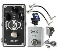 Tonebird Echoplex EP103 Delay Pedal by Dunlop EP-3 Tape Echo With Bundle Featuring MXR M199 Tap Tempo Switch, 2 Patch Cables, Chromatic Tuner